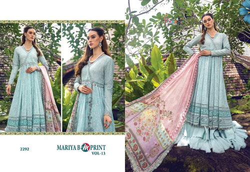 Multi Color Pure Cotton Indian women's salwar kameez with dupatta ready to wear