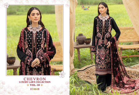 Black Cotton Indian women's salwar kameez with dupatta ready to wear
