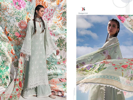 Multi Color Pure Cotton Indian women's salwar kameez with dupatta ready to wear