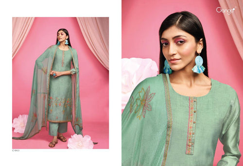 Multi Color Fabric Details In Sheet Indian women's salwar kameez with dupatta ready to wear