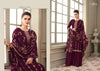 Purple Georgette Indian women's salwar kameez with dupatta ready to wear