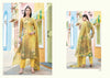 Green Cotton Indian women's salwar kameez with dupatta ready to wear
