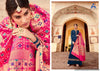 Blue Satin Georgette Indian women's salwar kameez with dupatta ready to wear