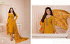 Gold Royal Crepe Indian women's salwar kameez with dupatta ready to wear