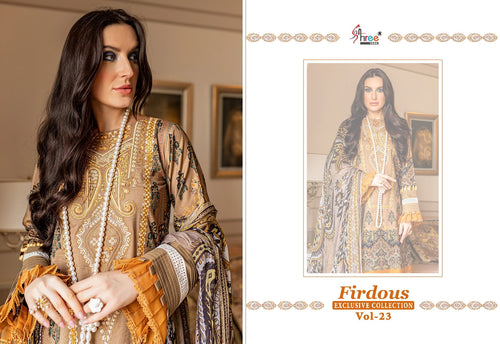 Multi Color Pure Cotton Indian women's salwar kameez with dupatta ready to wear