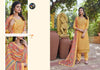 Gold Muslin Indian women's salwar kameez with dupatta ready to wear