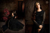 Black Net Indian women's salwar kameez with dupatta ready to wear