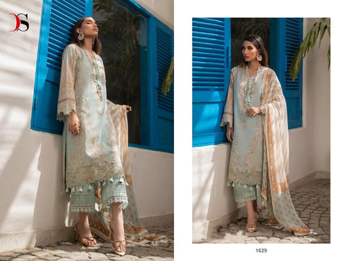 Multi Color Embroidery & Embroidery Patches Indian women's salwar kameez with dupatta ready to wear
