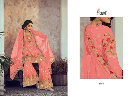 Multi Color Heavy Georgette Indian women's salwar kameez with dupatta ready to wear
