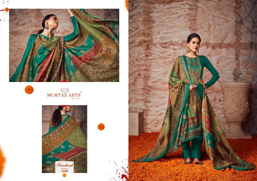 Green Pure Jam satin Indian women's salwar kameez with dupatta ready to wear