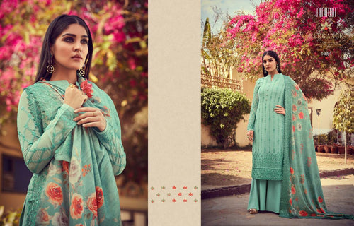 Multi Color Heavy Faux Georgette Indian women's salwar kameez with dupatta ready to wear