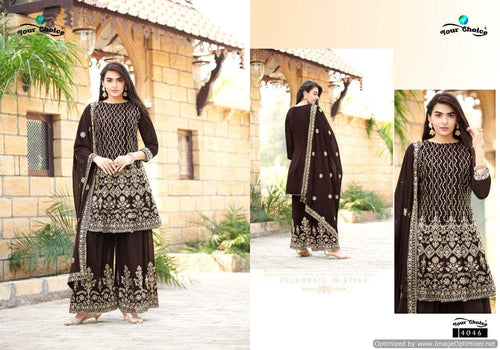 Multi Color Blooming Georgette Indian women's salwar kameez with dupatta ready to wear