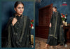 Black Chinon Indian women's salwar kameez with dupatta ready to wear