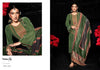 Green Velvet Indian women's salwar kameez with dupatta ready to wear
