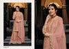 Pink Chinon & gorget Indian women's salwar kameez with dupatta ready to wear