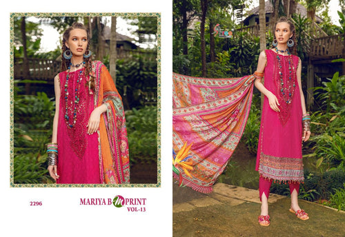 Multi Color Pure Cotton Indian women's salwar kameez with dupatta ready to wear