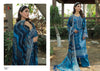 Blue Pure Cotton Indian women's salwar kameez with dupatta ready to wear