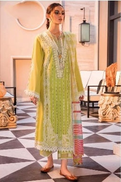 Multi Color Cambric Cotton Indian women's salwar kameez with dupatta ready to wear