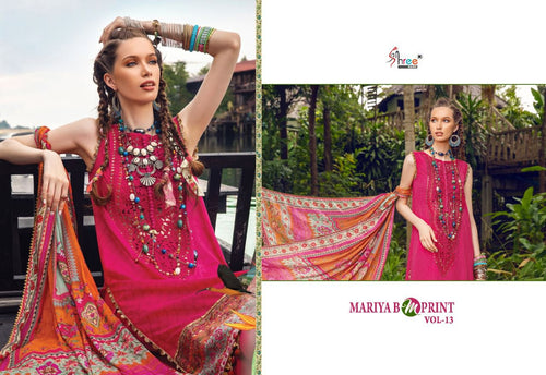 Red Pure Cotton Indian women's salwar kameez with dupatta ready to wear