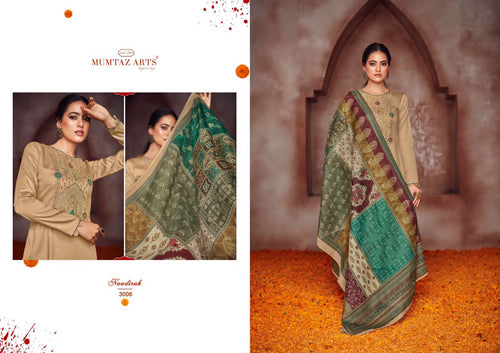Multi Color Pure Jam satin Indian women's salwar kameez with dupatta ready to wear