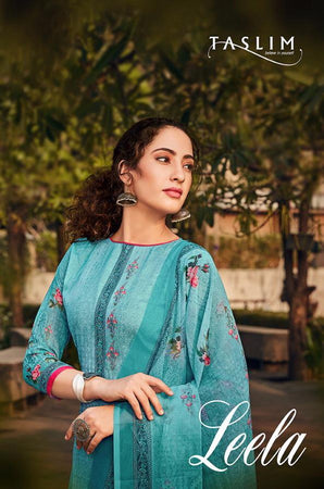 Aqua Real Georgette Indian women's salwar kameez with dupatta ready to wear
