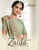 Green Chinon Indian women's salwar kameez with dupatta ready to wear