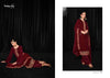 Brown Pure Soft Velvet Indian women's salwar kameez with dupatta ready to wear