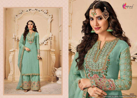 Multi Color Heavy Georgette Indian women's salwar kameez with dupatta ready to wear