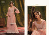Pink Chinon Slub Indian women's salwar kameez with dupatta ready to wear