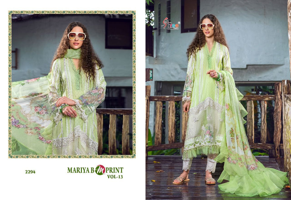 Lime Pure Cotton Indian women's salwar kameez with dupatta ready to wear