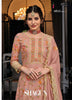 Pink Chinon & gorget Indian women's salwar kameez with dupatta ready to wear