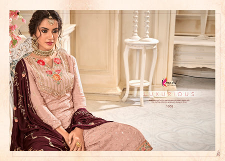 Multi Color Georgette Indian women's salwar kameez with dupatta ready to wear