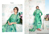 Green Pure Jam Cotton Indian women's salwar kameez with dupatta ready to wear