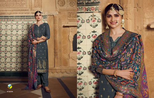 Multi Color Viscose Machlin Indian women's salwar kameez with dupatta ready to wear