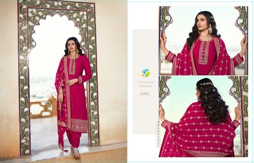 Multi Color Fancy Fabric Indian women's salwar kameez with dupatta ready to wear