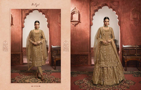 Multi Color Georgette Indian women's salwar kameez with dupatta ready to wear