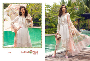 White Pure Cotton Indian women's salwar kameez with dupatta ready to wear