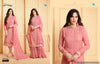 Pink Pure Faux Georgette Indian women's salwar kameez with dupatta ready to wear