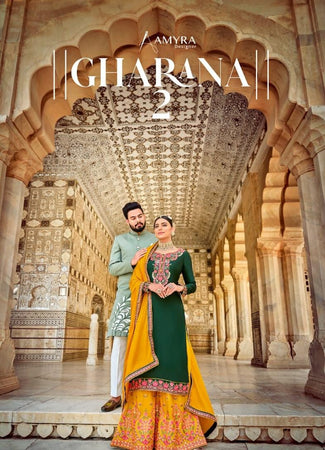 Green Pure Heavy Viscos Indian women's salwar kameez with dupatta ready to wear