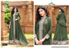 Green Georgette Indian women's salwar kameez with dupatta ready to wear