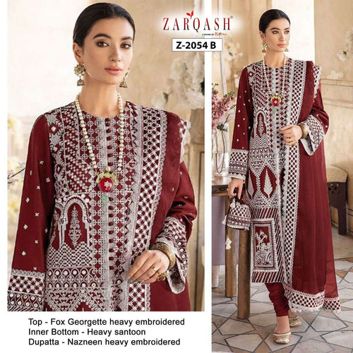 Multi Color Georgette Indian women's salwar kameez with dupatta ready to wear